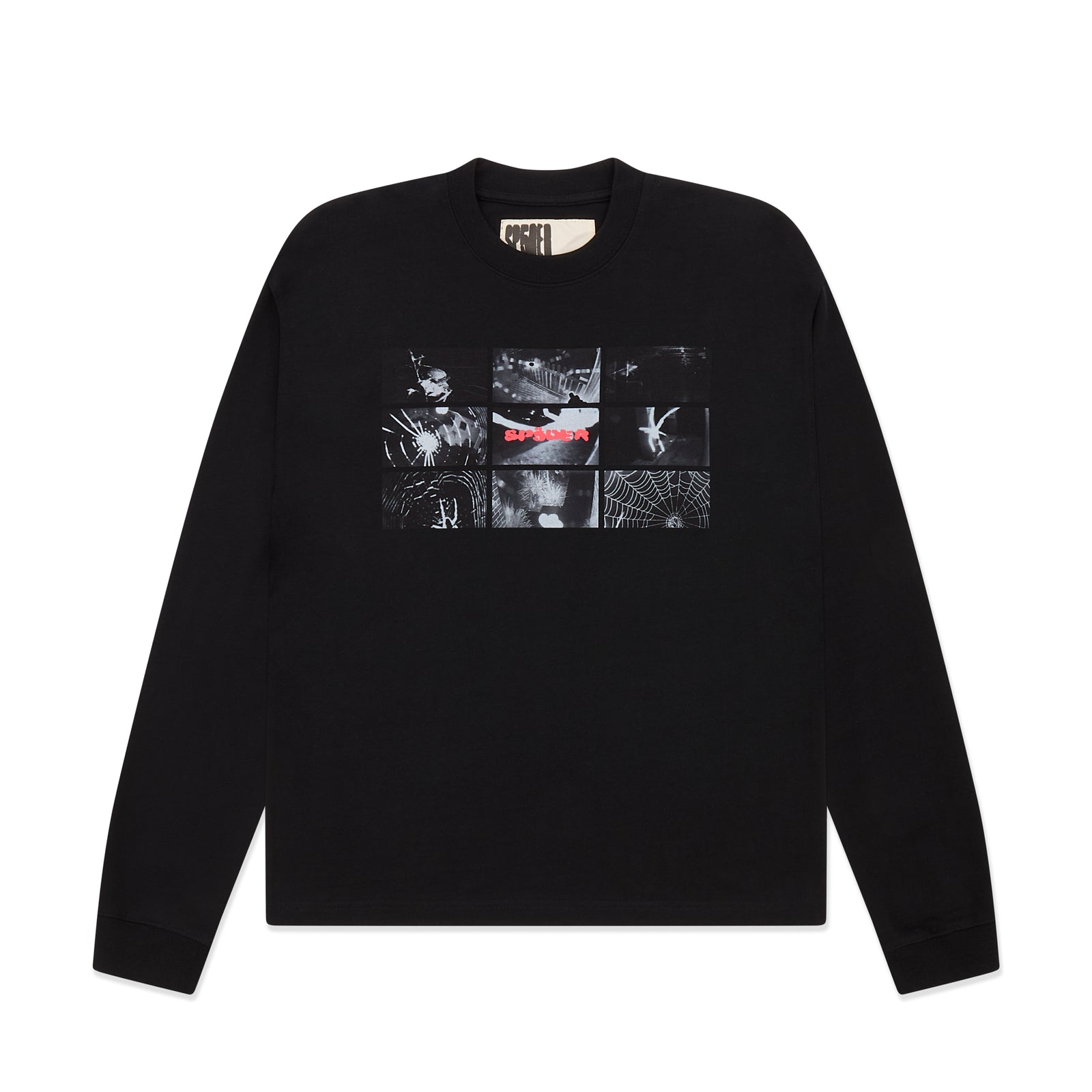 BLACK WEB MONITOR LS HW TEE