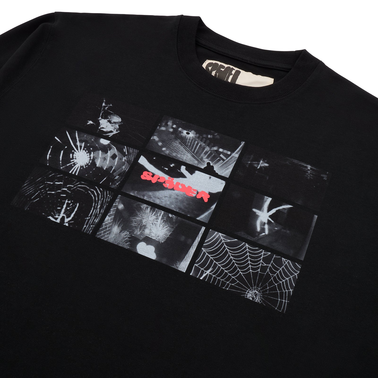 BLACK WEB MONITOR LS HW TEE