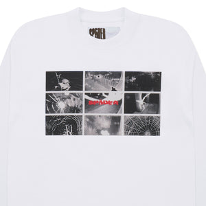 WHITE WEB MONITOR LS HW TEE