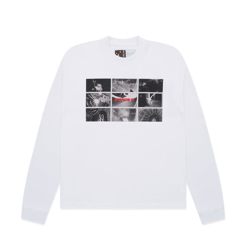 WHITE WEB MONITOR LS HW TEE