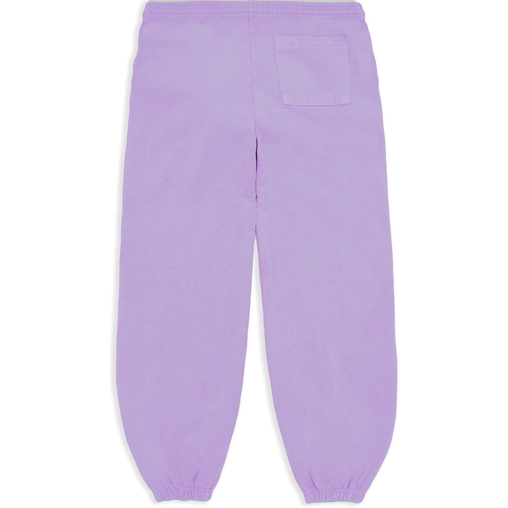 AÇAÍ SP5DER SWEATPANT, light purple fleece sweatpants with a back pocket.